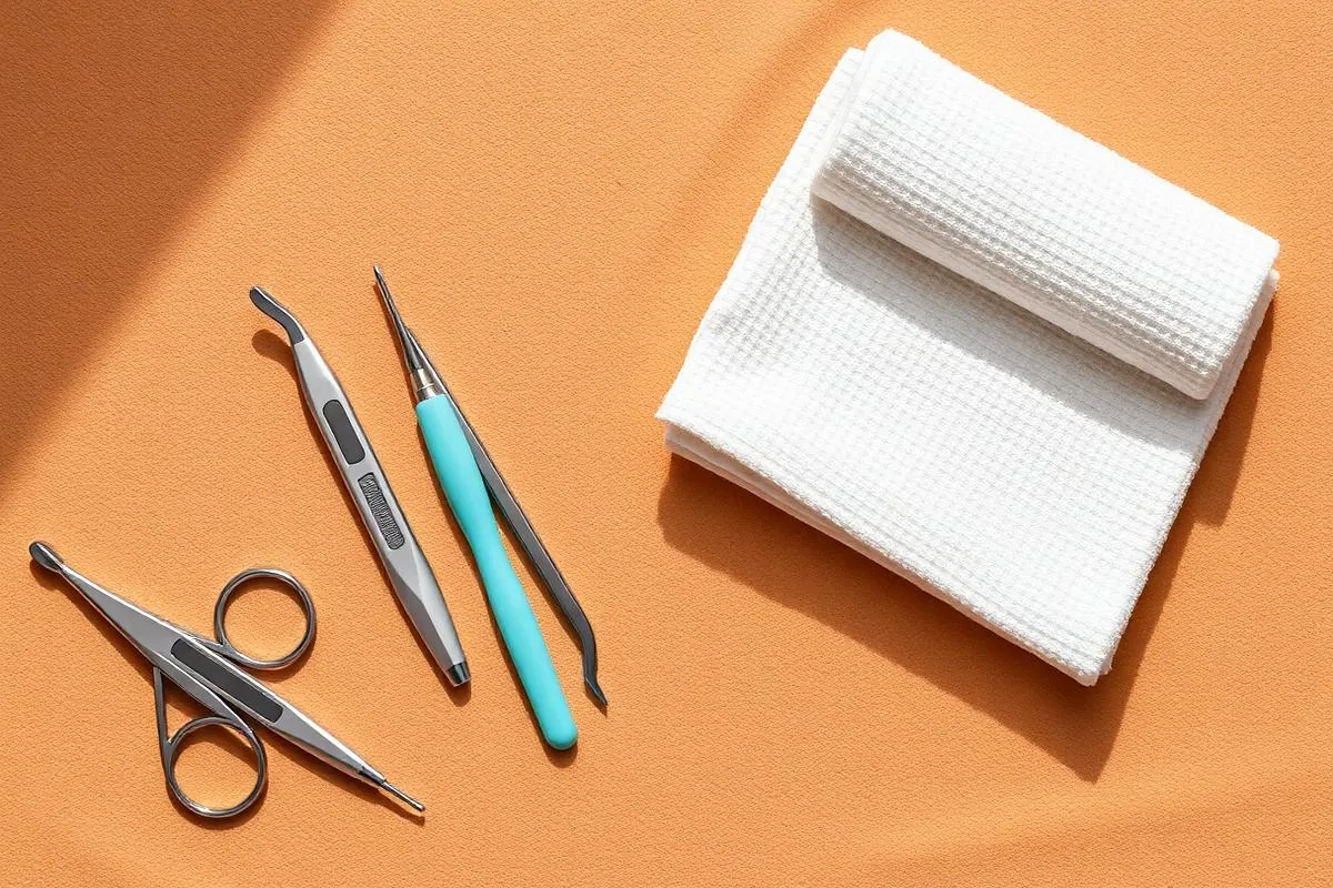 Instrumental limpio para corte y limado de uñas gruesas en Houston